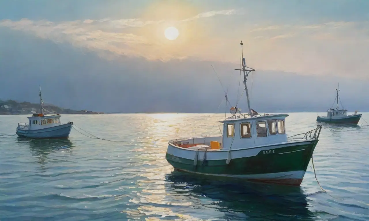 Un paisaje marino vibrante con olas