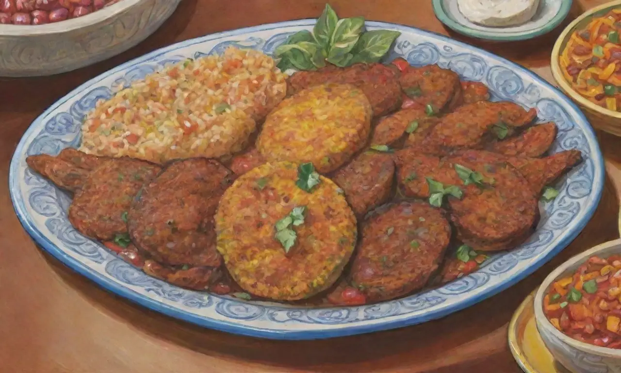 Un festín visual de colores y texturas que celebra la diversidad culinaria