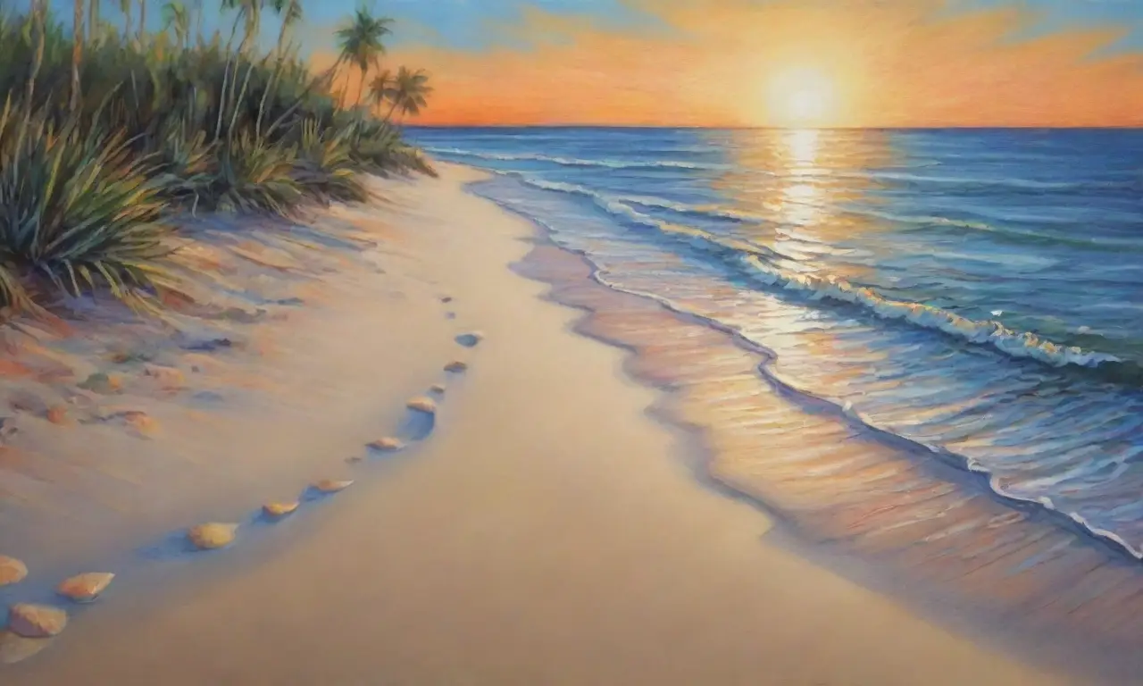 Un paraíso tropical se revela en la armonía de olas