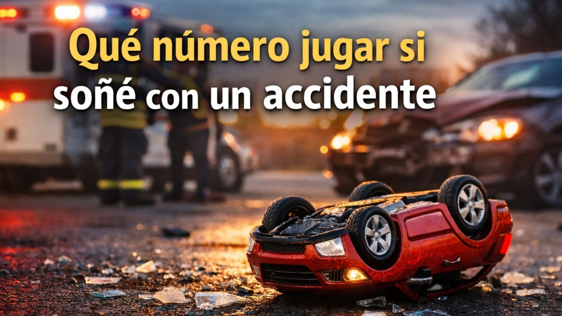 soñé con un accidente