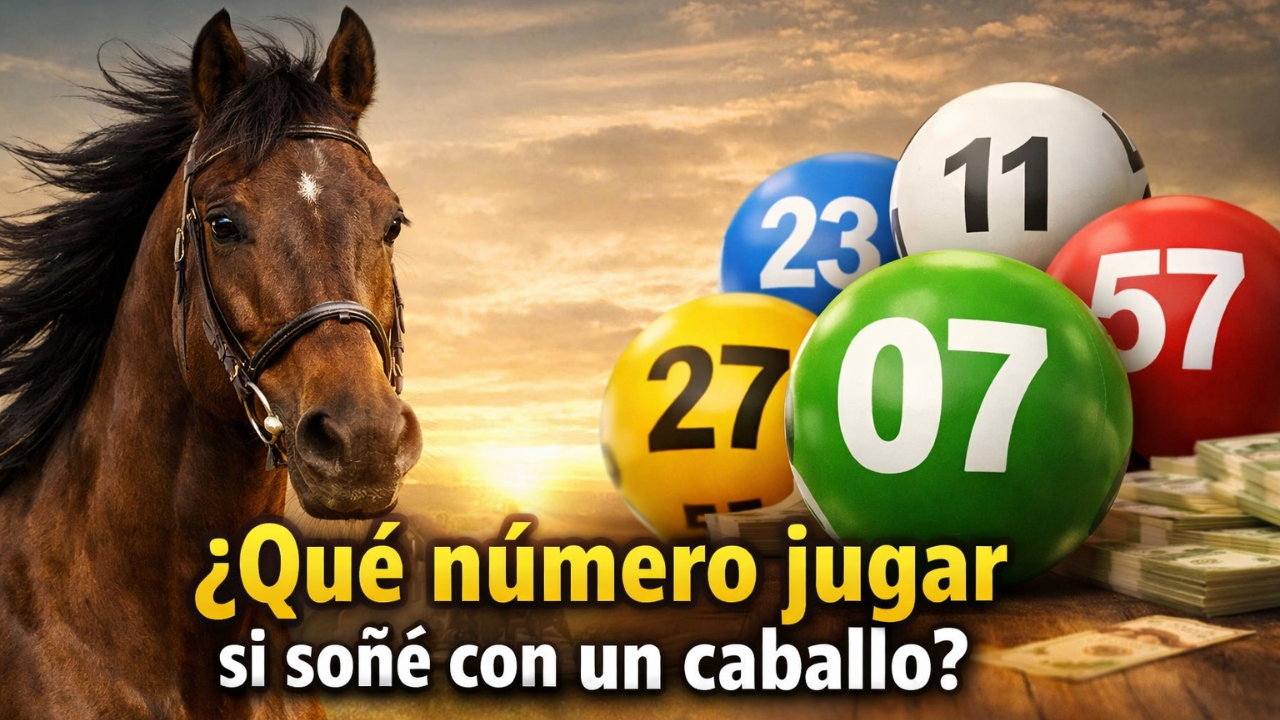 soñé con un caballo