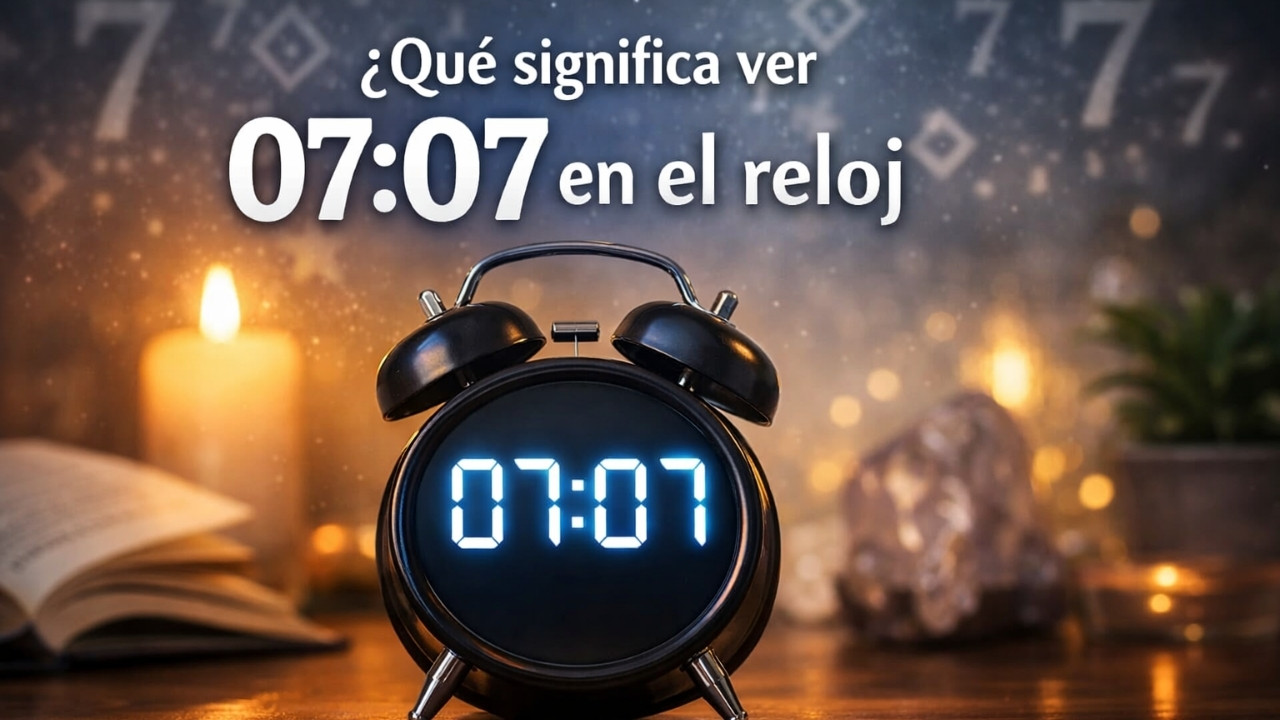 Qué significa ver 07:07
