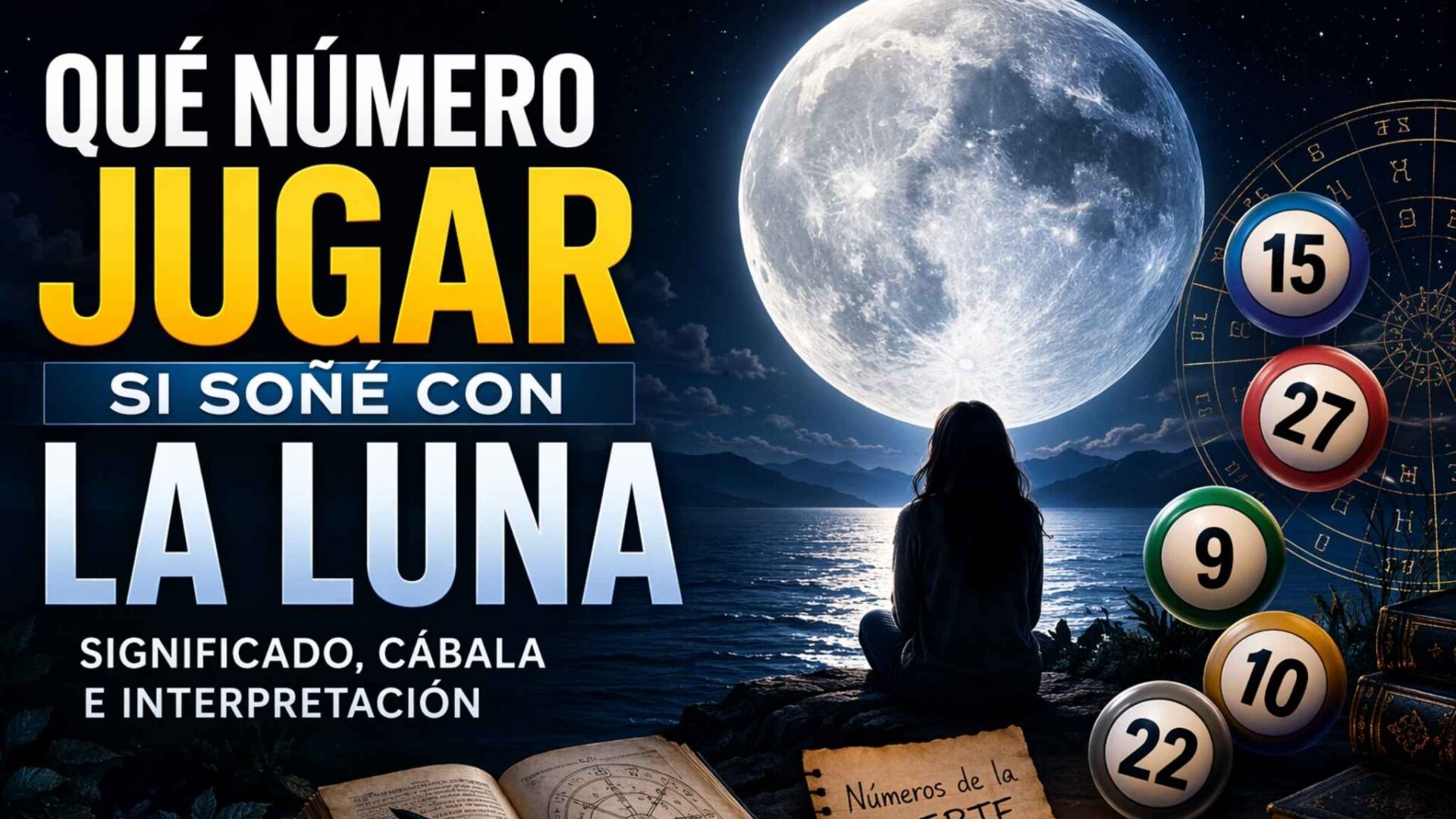 Qué número jugar si soñé con la luna significado cábala interpretación y números de la suerte