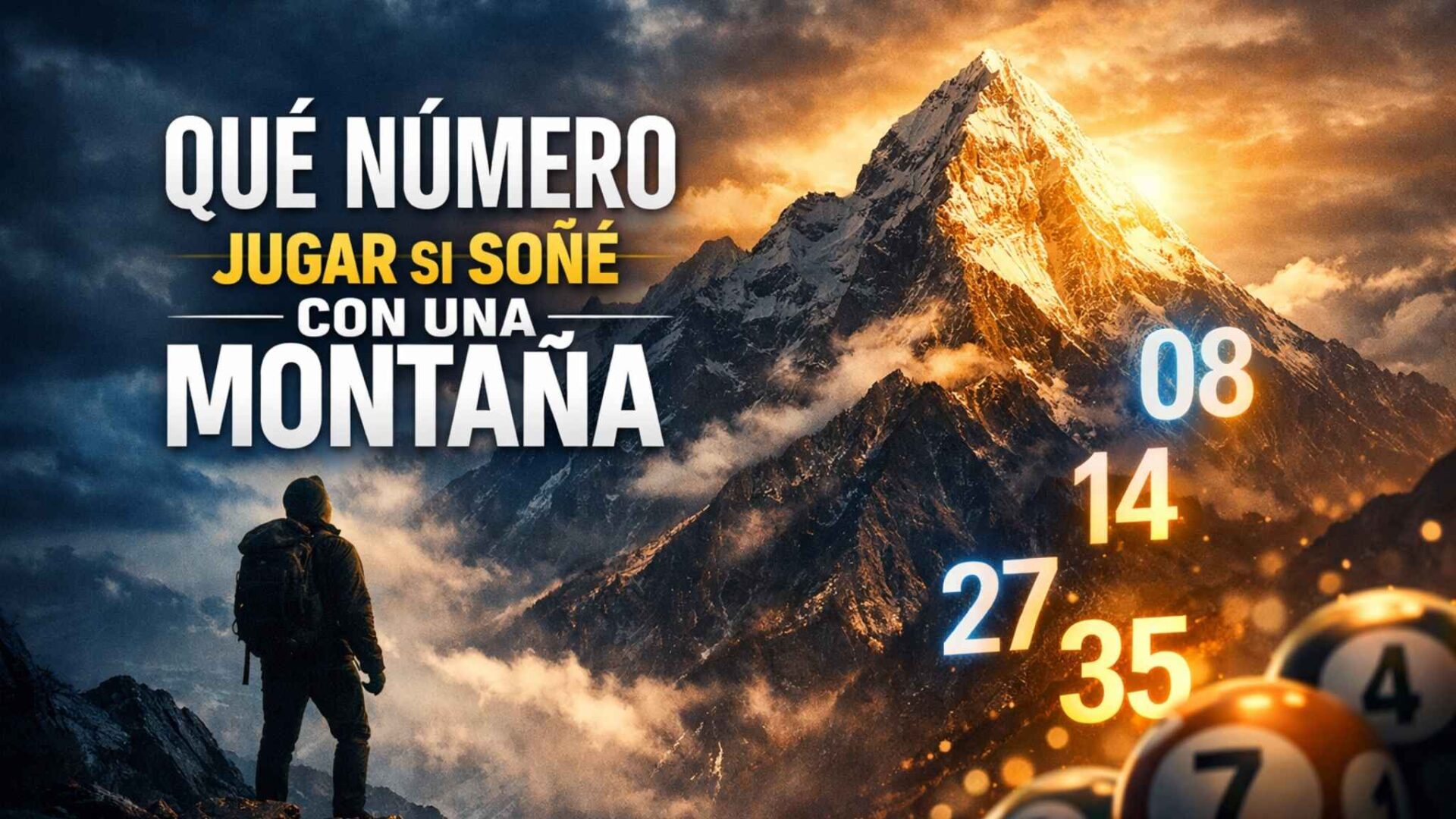 Qué número jugar si soñé con una montaña y su significado en interpretación de sueños